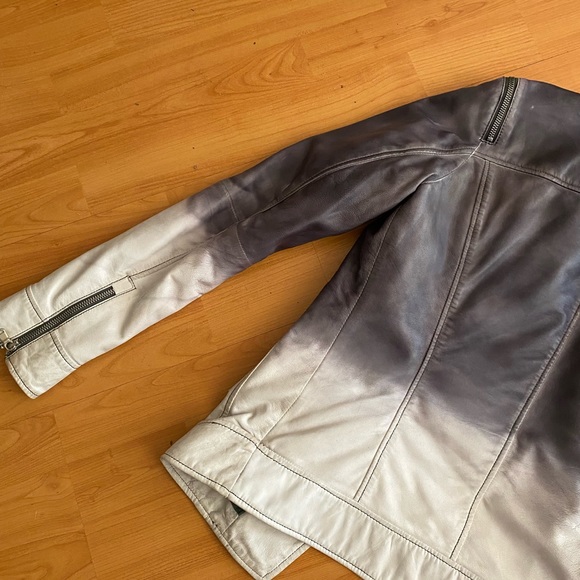 Malibu Road Ombré Leather Jacket - Picture 3 of 8